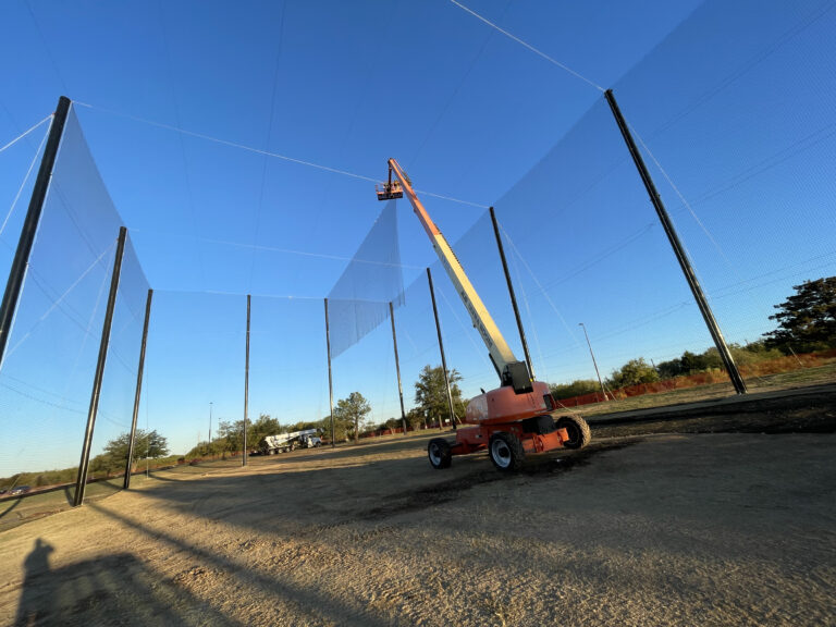 Drone Cage Construction Texas