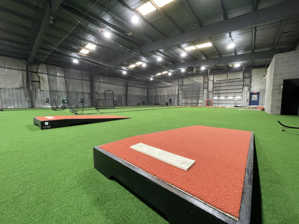 Artificial Turf installed by Carolina Sports Concepts - Ghost Lab Baseball Facility