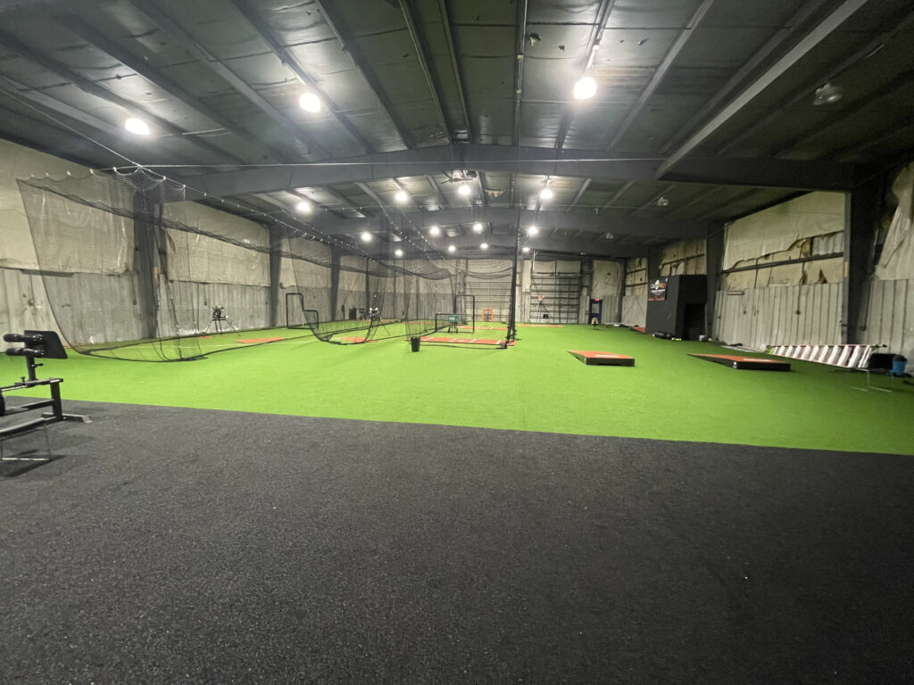 Batting Cages and Weight Room Flooring by Carolina Sports Concepts